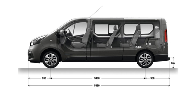 Category F5 - 9 Seats Automatic